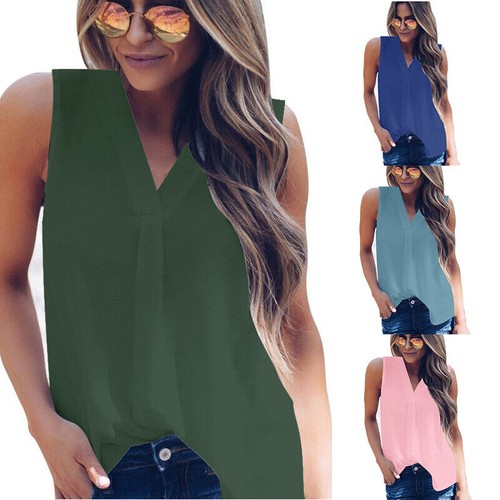 Canotta estiva chiffon - in,