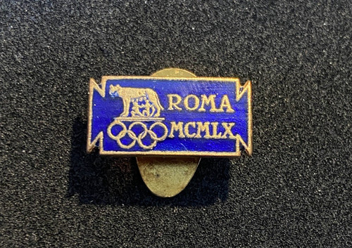 Distintivo olimpiadi roma 1960 - distintivo,