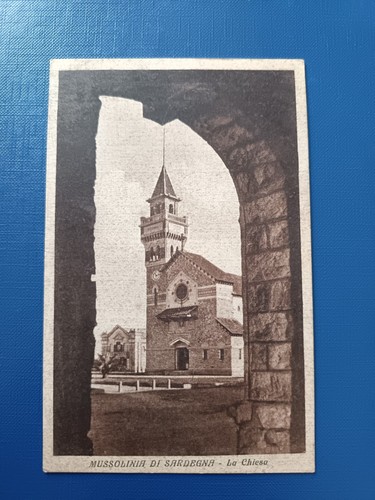 269a cartolina mussolinia - cartolina,