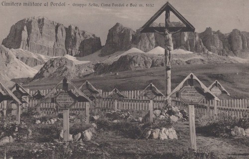 Cartolina passo pordoi trento - cartolina,