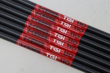 Uncut KBS TGI 110g Tour X-Stiff 36"-38,5" 4-PW Set di alberi in ferro PULLS .355 conici
