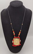 Collana Borbonese Vintage con Pendaglio Tribale 