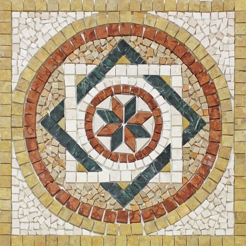 Rosoni rosone mosaico - in, marmo