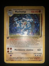 Carta pokemon machamp - pokemon, prima
