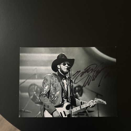 Hank williams autografata - williams, jr.