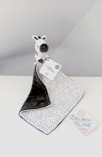 Doudou Plat/Mouchoir Zèbre