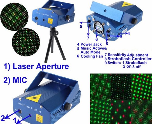Proiettore laser discoteca - laser, da
