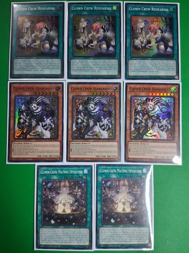 Mazzo equipaggio clown yugioh - clown,