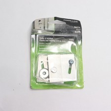 Prime-Line Supporto superiore porta doccia scorrevole senza telaio ruota piatta in plastica 3/4" 