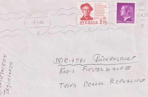 Svezia lettera joe - lettera,