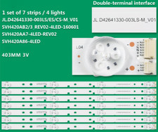 Kit completo strisce led tv