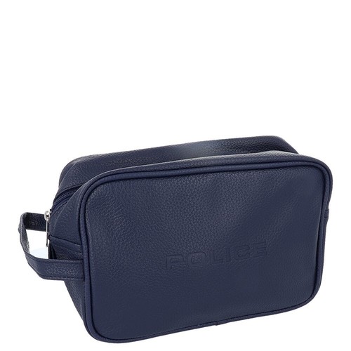 Police trousse uomo blu - trousse,