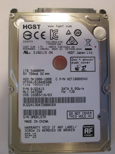 Hitachi hts541010a9e680 n - hitachi, p/n