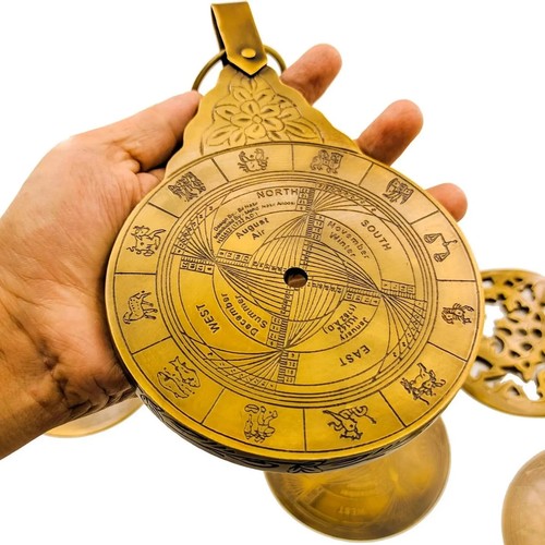 Antico mappamondo calendario