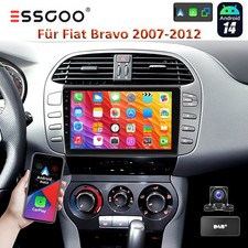 Autoradio DAB+ Android 14 Bluetooth Carplay RDS 32G KAM per Fiat Bravo 2007-2012