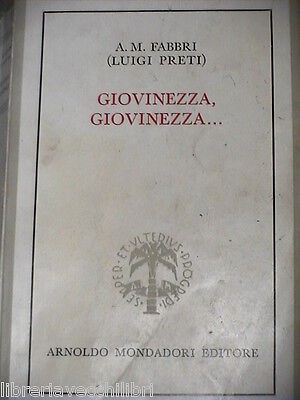 Giovinezza m - giovinezza,