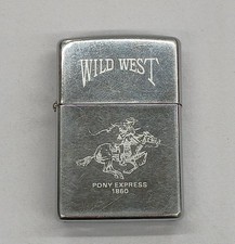 Accendino zippo wild west - accendino,