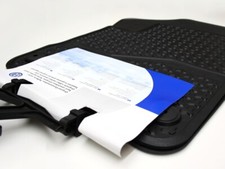 Originale VW in su! Tappetini in gomma 2x tappetini in gomma anteriori tappetini per tutte le stagioni 1S1061501041