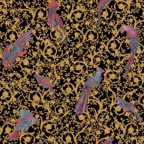 Versace barocco birds carta - iv,