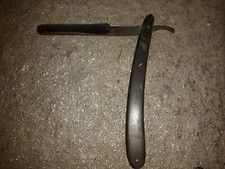 Antico rasoio da barba a mano libera marca LUNA STEEL