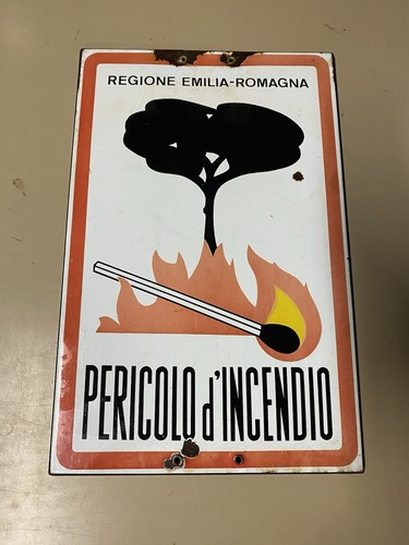Insegna tabella smaltata - tabella,