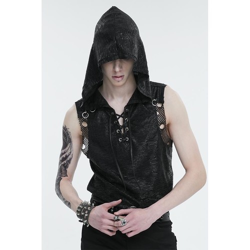 Top con cappuccio - , devil