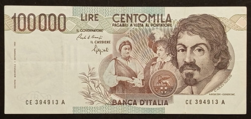 100000 lire 1992 bb - 100000, 06/03/1992