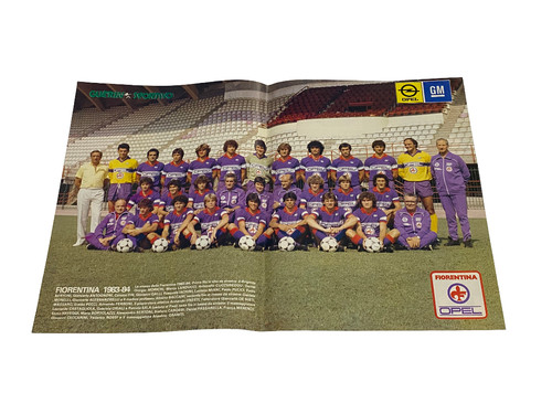 Fiorentina squadra 84 - fiorentina, i