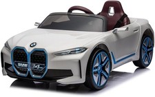 Macchina Elettrica per Bambini BMW I4 Telecomandata 12v con Fari a Led Bluetooth