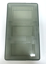 Custodia cartuccia plastica trasparente OEM Nintendo Gameboy Advance GBA per 3 giochi