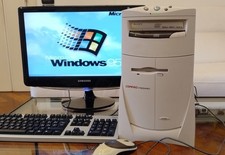 COMPAQ PC Presario 4506 Pentium MMX 200 MHz 32 MB vintage computer retrocomputer