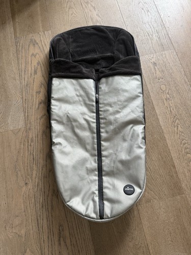 Mima xari footmuff argento - mima,