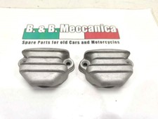 COPPIA DI COPERCHIETTI LATERALI TESTATA ORIGINALE BENELLI 750 SEI CILINDRI EL...