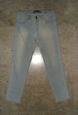 PRESTIGIOSI JEANS BLUMARINE Vintage  Tg 46 in Denim  Strech con Strass Swarovski
