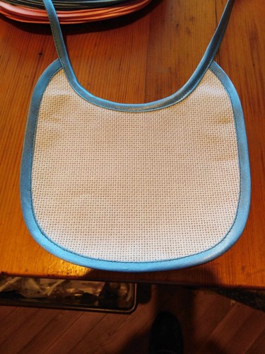 16ct aida baby bib for - aida,