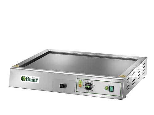 Fry top elettrico piastra - top,