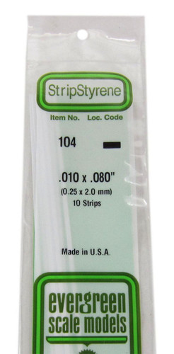Evergreen listelli polistirene - evergreen,