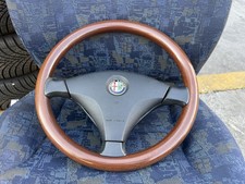 Volante Sterzo Legno Radica