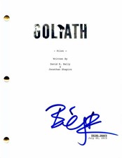 BILLY BOB THORNTON SIGNED AUTOGRAPH GOLIATH PILOT SCRIPT - SLING BLADE, FARGO