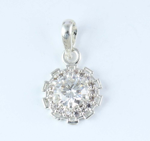 Bianco diamante solitario 31 - diamante,