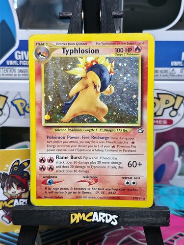 Pokemon typhlosion 111 rara - typhlosion,