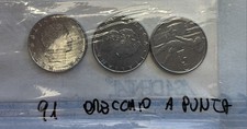 Tre monete 50 lire piccole
