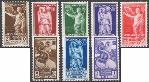 Africa orientale italiana - italiana, 1938