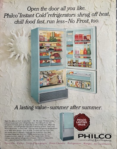 1964 philco frigorifero - 1964,