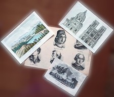 Incisioni ottocentesche sfuse