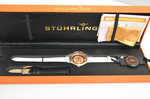 Orologio nuovo stuhrling pelle - stuhrling,