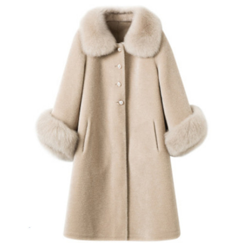 Cappotto donna pelliccia