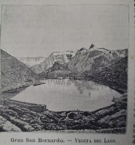 Gran san bernardo - lago,