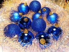 LOTTO DI NATALE COLORE BLU 100