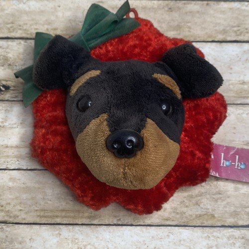 Peluche vintage 2002 doberman - peluche,